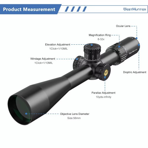  HD GEN2 8-32X56 FFP Zero Stop  + Подарок  из АКЦИИ на выбор